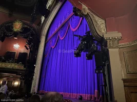 Lyceum Theatre Orchestra E16 view from seat photo