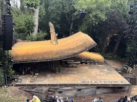 Regent's Park Open Air Theatre Upper Right U88 view from seat photo