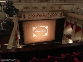 Vaudeville Theatre Upper Circle D3 view from seat photo