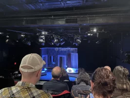 Lucille Lortel Theatre Mezzanine D104 view from seat photo