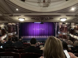 London Coliseum Dress Circle K34 view from seat photo