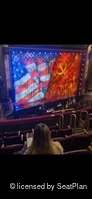 Imperial Theatre Front Mezzanine F104 view from seat photo