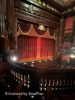 St Martin's Theatre Dress Circle B5 view from seat photo