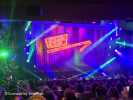 Prince Edward Theatre Dress Circle M21 view from seat photo
