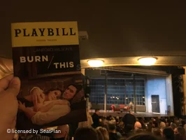 Hudson Theatre Orchestra S13 view from seat photo