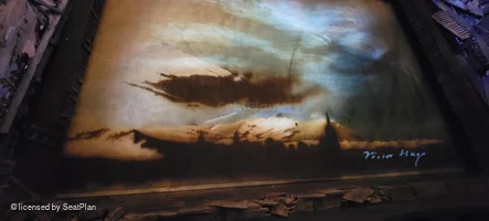 Sondheim Theatre Stalls A19 view from seat photo