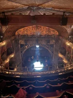 Palace Theatre Balcony E14 view from seat photo