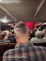 Harold Pinter Theatre Stalls T13 view from seat photo