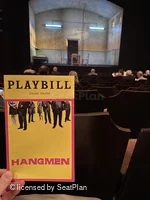 Golden Theatre Orchestra L113 view from seat photo