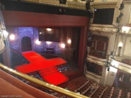 Noel Coward Theatre Grand Circle AA16 view from seat photo