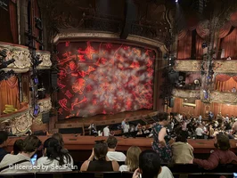 Lyceum Theatre Royal Circle E45 view from seat photo