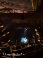 Palace Theatre Balcony E6 view from seat photo
