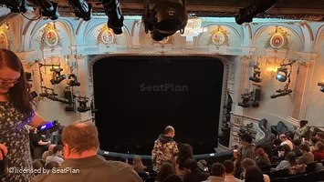 Ambassadors Theatre Circle L11 view from seat photo