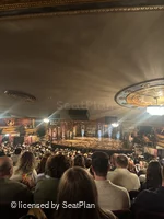 Richard Rodgers Theatre Standing SRO3 view from seat photo