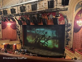 Bernard B. Jacobs Theatre Mezzanine E14 view from seat photo