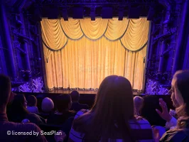 Trafalgar Theatre Dress Circle D12 view from seat photo