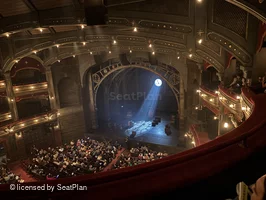Lyric Theatre Balcony B20 view from seat photo