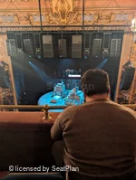 Longacre Theatre Balcony B106 view from seat photo