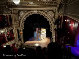 Lyric Hammersmith Upper Circle E1 view from seat photo