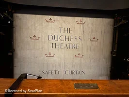 Duchess Theatre Dress Circle A12 view from seat photo