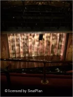 London Palladium Grand Circle B32 view from seat photo