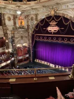 London Coliseum Balcony C8 view from seat photo