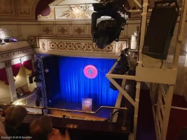 Vaudeville Theatre Upper Circle C18 view from seat photo