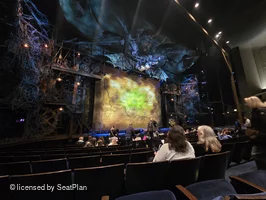 Gershwin Theatre Orchestra H9 view from seat photo
