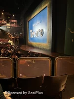 Gillian Lynne Theatre Stalls K20 view from seat photo