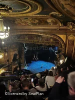 Theatre Royal Haymarket Upper Circle F2 view from seat photo
