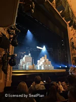 Longacre Theatre Orchestra F12 view from seat photo