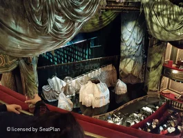 His Majesty's Theatre Grand Circle B34 view from seat photo