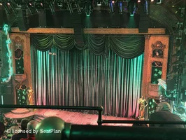 Studio 54 Theatre Mezzanine EE102 view from seat photo