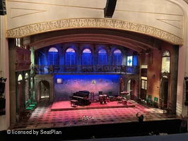 Gerald Schoenfeld Theatre Mezzanine A101 view from seat photo
