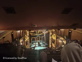 Theatre Royal Haymarket Gallery C12 view from seat photo