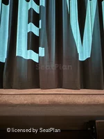 Booth Theatre Orchestra AA105 view from seat photo