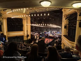 Hudson Theatre Dress Circle E8 view from seat photo
