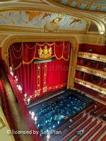 Royal Opera House Upper Slips AA20 view from seat photo