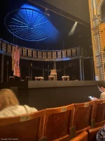 Harold Pinter Theatre Stalls E19 view from seat photo