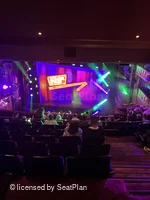 Prince Edward Theatre Dress Circle M7 view from seat photo