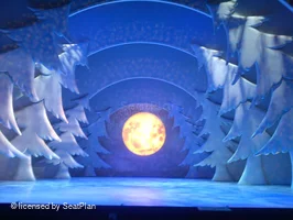 Peacock Theatre Stalls A6 view from seat photo