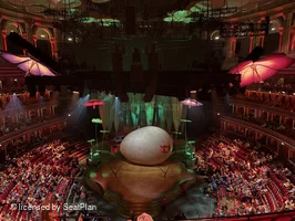 Royal Albert Hall Circle U 4 118 view from seat photo