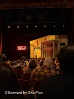 August Wilson Theatre Orchestra M107 view from seat photo