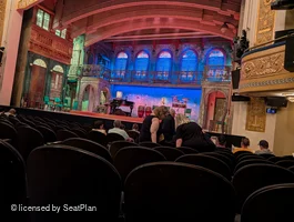 Gerald Schoenfeld Theatre Orchestra J6 view from seat photo