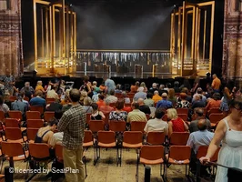 Alexandra Palace Theatre Stalls P15 view from seat photo