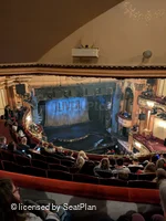 Gielgud Theatre Grand Circle G23 view from seat photo