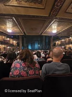 Winter Garden Theatre Orchestra V116 view from seat photo