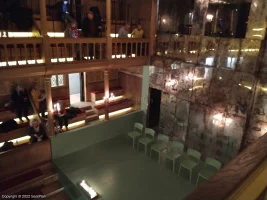Sam Wanamaker Playhouse Playhouse Upper Gallery A6 view from seat photo