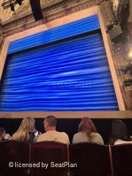 Novello Theatre Stalls E7 view from seat photo