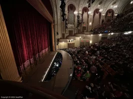 Majestic Theatre Front Mezzanine Left Box A2 view from seat photo